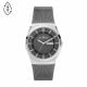 Skagen Men's Melbye Three-Hand Day-Date Charcoal Stainless Steel Mesh Watch - SKW6790