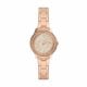 Fossil Women's Stella Three-Hand Date Rose Gold-Tone Stainless Steel Watch - ES5136