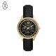 Fossil Women's Stella Multifunction Black Eco Leather Watch - ES5135