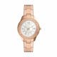 Fossil Women's Stella Three-Hand Date Rose Gold-Tone Stainless Steel Watch - ES5131