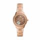 Fossil Women's Stella Automatic Rose Gold-Tone Stainless Steel Watch - ME3211