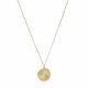 Fossil Women's Georgia Lunar Nights White Mother-of-Pearl Pendant Necklace -  JF03882710