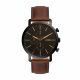 Fossil Men's Luther Chronograph Brown Leather Watch - BQ2461