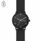 Nillson Three-Hand Midnight Leather Watch - SKW6623