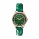 Armani Exchange Three-Hand Green Leather Watch - AX5263