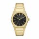 Armani Exchange Three-Hand Date Gold-Tone Stainless Steel Watch - AX2810