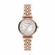 Emporio Armani Two-Hand Rose Gold-Tone Stainless Steel Watch - AR11446