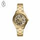 Fossil Women's Rye Automatic Gold-Tone Stainless Steel Watch - BQ3755