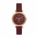 Fossil Women's Tillie Three-Hand Red Leather Watch - BQ3767