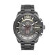 Diesel Men's Mega Chief Chronograph Gunmetal Stainless Steel Watch - DZ4421