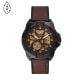 Fossil Men's Bronson Automatic Brown Leather Watch - ME3219