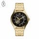 Fossil Men's Fenmore Automatic Gold-Tone Stainless Steel Watch - BQ2649