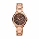 Fossil Women's Eevie Multifunction, Rose Gold-Tone Stainless Steel Watch -BQ3746