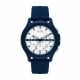 Armani Exchange Chronograph Blue Silicone Watch - AX2437