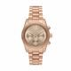 Michael Kors Lexington Chronograph Rose Gold-Tone Stainless Steel Watch - MK7217