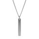 Engravable Stainless Steel Pendant Necklace - JF03988040