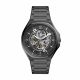 Fossil Men's Evanston Automatic Black Stainless Steel Watch - BQ2621