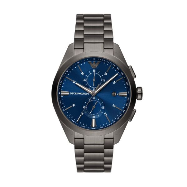 Emporio Armani Chronograph Gunmetal Stainless Steel Watch - AR11481 | Watch  Republic