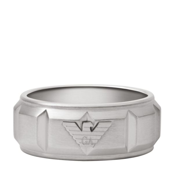Emporio Armani Men's Stainless Steel Band Ring - EGS2908040 | Watch Republic