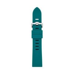 Fossil 20mm Green Silicone Strap - S201116