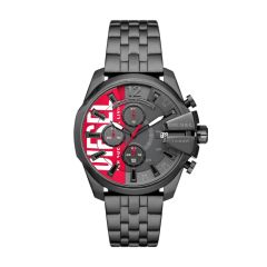 Split DZ4631 | White Watch - Diesel Chronograph Silicone Republic Watch
