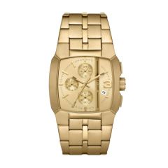 Diesel Men's Cliffhanger Chronograph, Gold-Tone Stainless Steel Watch - DZ4639