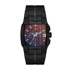 Diesel Men's Cliffhanger Chronograph, Black Stainless Steel Watch -DZ4640