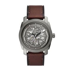 Fossil Men's Machine Automatic, Smoke Stainless Steel Watch - ME3254