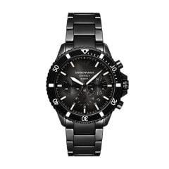 Emporio Armani Men's Chronograph, Black Ceramic Watch - AR70010