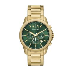 Armani Exchange Men's Chronograph, Gold-Tone Stainless Steel Watch - AX1746