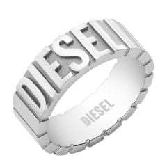 Diesel Men'S Stainless Steel Band Ring - Dx139004020