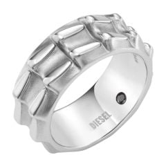 Steel Men\'s Chronograph, Republic - Watch Set Watch Bracelet | and Diesel DZ4650SET Black Griffed Stainless