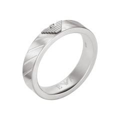 Emporio Armani Men's Stainless Steel Band Ring, EGS298804011