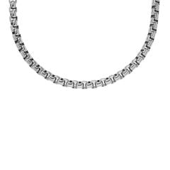 Fossil Women's All Stacked Up Stainless Steel Chain Necklace - JF04576040