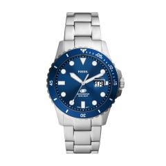 Fossil Women's Fossil Blue Dive Three-Hand Date Stainless Steel Watch - FS6029