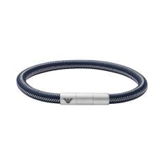 Emporio Armani Men's Blue Nylon ID Bracelet, EGS2990040