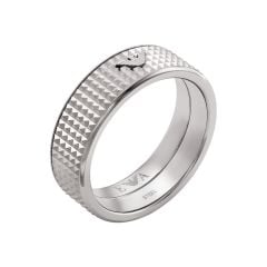 Emporio Armani Men's Stainless Steel Band Ring, EGS29880409