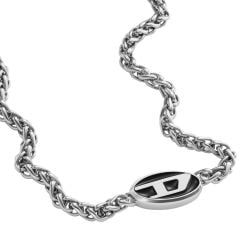 Diesel Men's Stainless Steel Chain Necklace - DX1470040