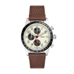 Fossil Sport Tourer Chronograph Brown LiteHide™ Leather Watch - FS6042