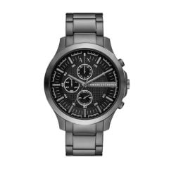 Armani Exchange Chronograph Gunmetal Stainless Steel Watch - AX2454