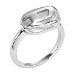 Diesel Men'S Stainless Steel Signet Ring -  Dx148504018