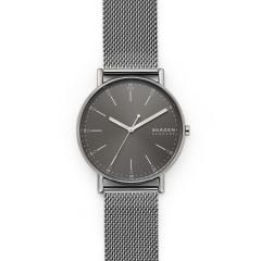 Skagen Men's Signatur Gray Round Stainless Steel Watch - SKW6577