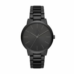 Armani Exchange Three-Hand Black Stainless Steel Watch - AX2701