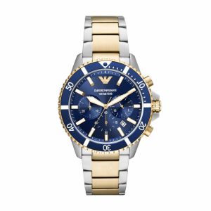 Emporio Armani Chronograph Two-Tone Stainless Steel Watch - AR11362