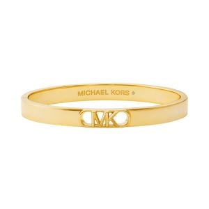 Michael Kors Women's Premium Statement Link 14K Gold-Plated Empire Link Bangle -  MKJ828700710