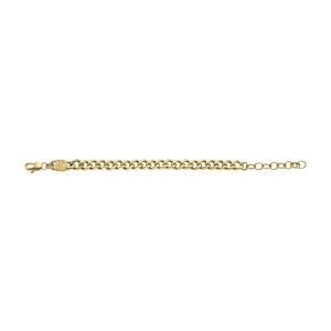 Fossil Men's Bold Chains Gold-Tone Stainless Steel Chain Bracelet -  JF04616710