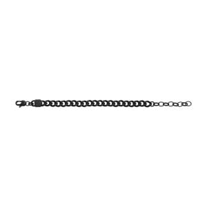 Fossil Men's Bold Chains Black Stainless Steel Chain Bracelet -  JF04634001
