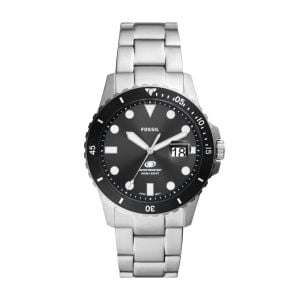 Fossil Men's Fossil Blue Dive Three-Hand Date, Stainless Steel Watch - FS6032