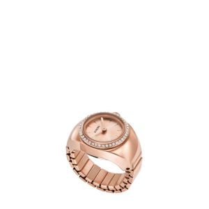Fossil Women's Watch Ring Two-Hand, Rose Gold-Tone Stainless Steel Watch -ES5320